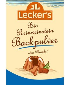 Lecker's Розпушувач Винний Камінь органічний 84 г