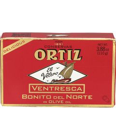Ortiz Тунець Альбакор черевця в оливковій олії 110 г