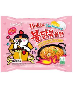 Samyang Локшина Рамьон Гостра Курка-Карбонара Buldak Ramen Carbonara швидкого приготування 130 г