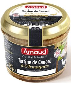 Arnaud Террін з качиної печінки з арманьяком 180 г