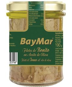 BayMar Тунець Боніто філе в оливковій олії 190 мл