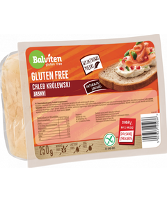 Balviten Хліб безглютеновий Королівський Білий 250 г