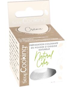 ScrapCooking Барвник харчовий натуральний Білий 10 г