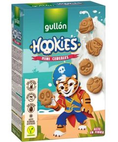 Gullon Печиво-міні дитяче злакове Пірати безлактозне веганське 250 г
