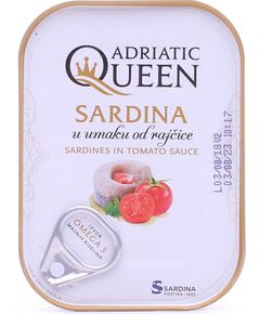 Adriatic Queen Сардина в томатному соусі 105 г