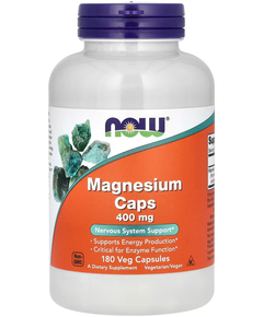 Now Foods Магній 400 мг 180 капсул
