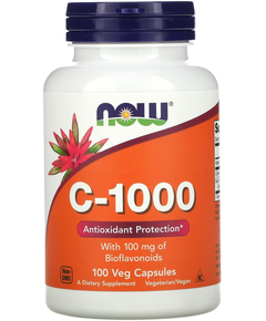 Now Foods Вітамін C-1000 100 капсул