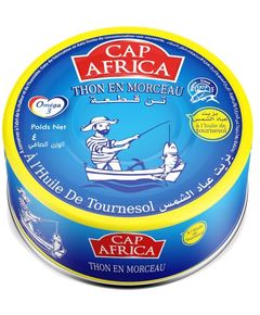 Cap Africa Тунець в рослинній олії в банці з кришкою 400 г