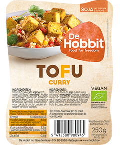 De Hobbit Тофу з карі органічний 250 г