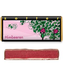 Zotter Шоколад чорний Малина органічний 70 г