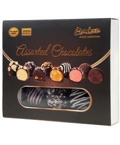 MonLasa Цукерки шоколадні без цукру натуральні Асорті 140 г