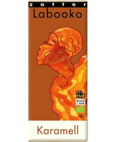 Zotter Labooko Шоколад молочний Карамель органічний 2*35 г