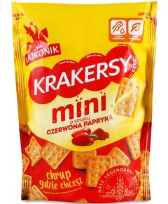 Lajkonik Крекери-міні з паприкою 100 г