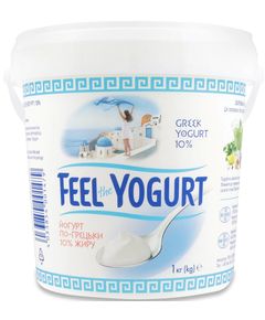 Feel the Yogurt Йогурт По-грецьки 10% 1 кг