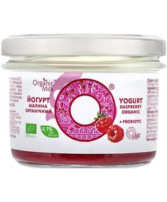 Organic Milk Йогурт Малина 4,1% органічний 200 г