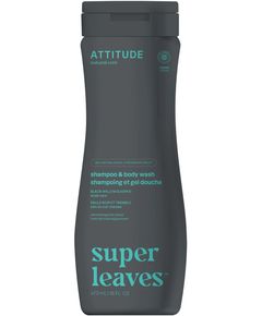 Attitude Шампунь-гель для душу для чоловіків 2в1 Super Leaves 97,6% Природних Інгредієнтів 473 мл