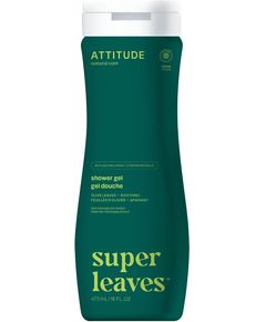 Attitude Гель для душу Оливкове Живлення Super Leaves 98,7% Природних Інгредієнтів 473 мл