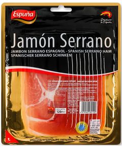 Espuna Хамон Серрано нарізаний 120 г