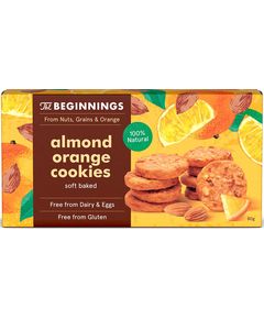 The Beginnings Печиво мигдалеве з апельсином безглютенове 80 г