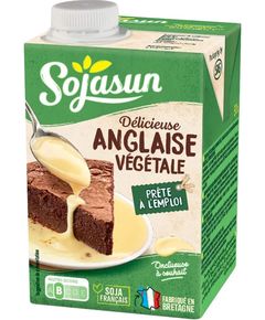 Sojasun Крем Англез заварний з ваніллю веганський 530 г