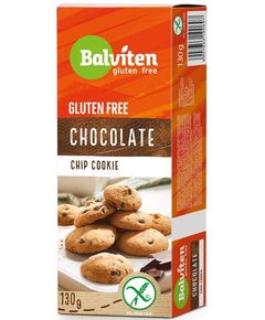 Balviten Печиво без глютену з шоколадними дропсами 130 г