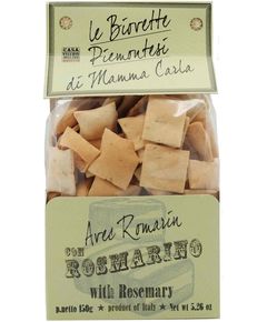 Casa Vecchio Mulino Хлібці Біоветте з розмарином 150 г