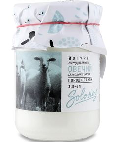Soloviov Йогурт овечий Натуральний 3,8-6% 135 г