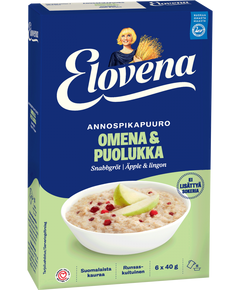 Elovena Каша вівсяна Яблуко-Брусниця 6 порцій 240 г