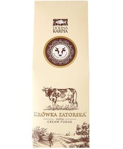 Krowka Zatorska Цукерки Іриски молочно-вершкові 180 г