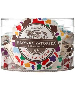 Krowka Zatorska Цукерки Іриски Асорті вершкові 350 г