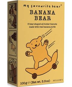 Artisan Biscuits Печиво дитяче Бананові Ведмедики My Favourite Bear 100 г