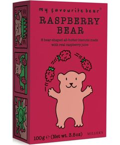 Artisan Biscuits Печиво дитяче Малинові Ведмедики My Favourite Bear 100 г