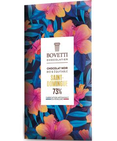 Bovetti Шоколад темний 71% Какао з Санто-Домінго органічний 80 г