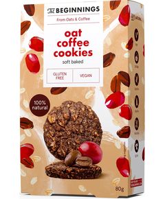 The Beginnings Печиво вівсяне з какао безглютенове 80 г