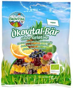 Okovital Желейки Ведмедики без желатину безглютенові органічні 80 г