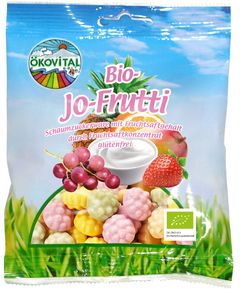 Okovital Желейки Фрукти-Йогурт безглютенові органічні 80 г