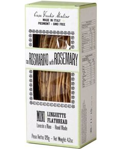 Casa Vecchio Mulino Хлібці Лінгуетте з розмарином 120 г