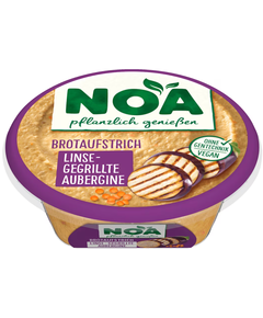 Noa Хумус з овочами Сочевиця-Баклажан Гриль веганський 175 г