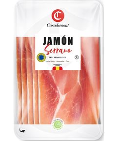 Casademont Хамон Серрано нарізаний 80 г