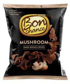 Don Chance Хлібні чіпси з чорного хлібу Гриби 120 г