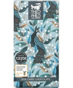 Theo & Philo Шоколад-міні чорний 90% Какао 45 г