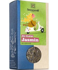 Sonnentor Чай зелений Жасмін органічний листовий 100 г