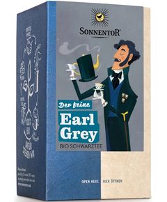Sonnentor Чай чорний Ерл Грей органічний пакет 27 г