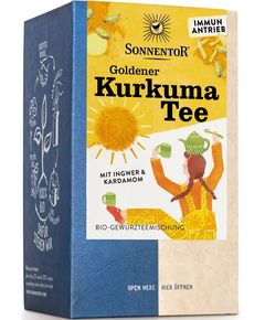 Sonnentor Чай трав'яний з прянощами Золота Куркума органічний пакет 36 г