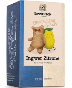 Sonnentor Чай трав'яний Імбир-Лимон органічний пакет 32,4 г