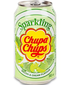 Chupa Chups Напій Диня-Вершки газований 345 мл