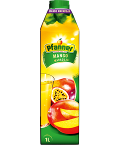 Pfanner Напій соковий Манго-Маракуйя 25% 1 л
