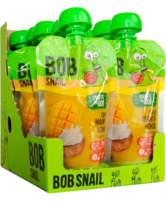 Bob Snail Смузі Манго-Кокос-Лимон упаковка 10шт*120 г