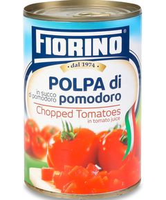 Fiorino Томати Польпа подрібнені очищені у власному соці 400 г