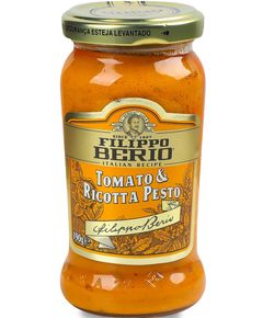 Filippo Berio Соус Песто з томатами та сиром Рікотта 190 г
